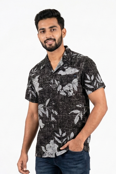 Cloudbeak Mens S/S Poplin Shirt -Norma