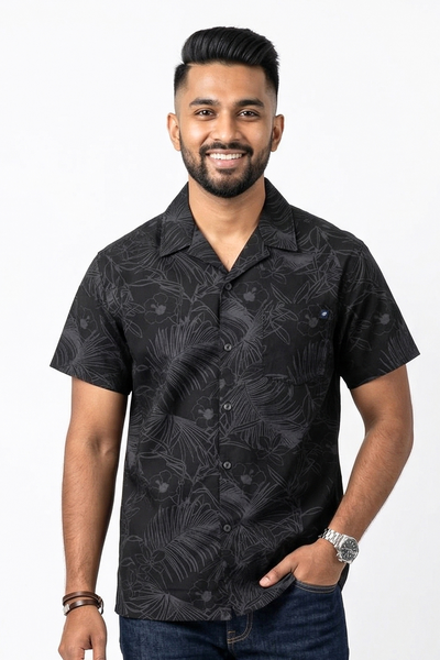 Cloudbeak Mens S/S Poplin Shirt -Crew