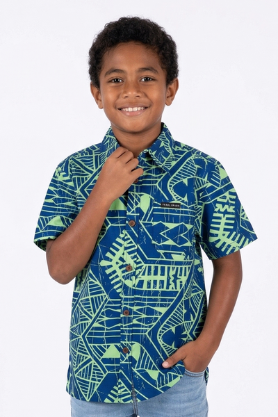 Tribal Boys Bula Shirt FB1876