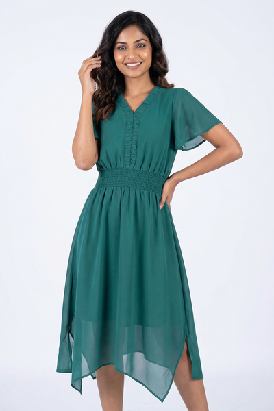 Nifty Soul V Neck Dress 