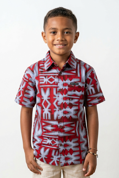 Tribal Boys Bula Shirt FB1879