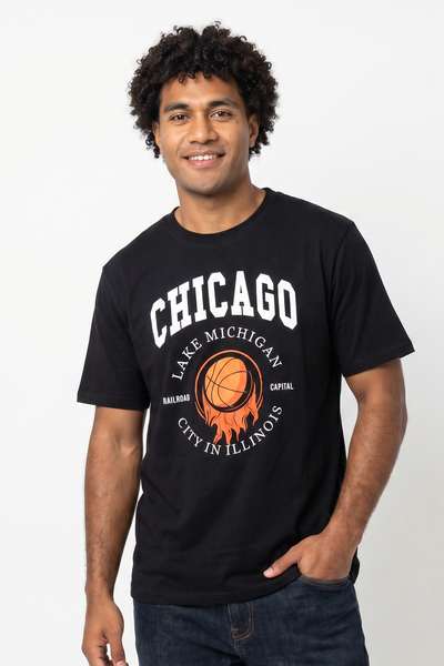 Dark Mens SJ Relax Fit Tees-Michigan