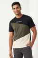 Dark Mens Relax Fit Panel Tees- Street