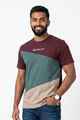 Dark Mens Relax Fit Panel Tees- Street