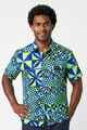 Tribal Origin Mens Bula Shirt- Masi