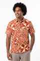 Tribal Origin Mens Bula Shirt- Masi