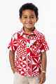 Tribal Origin Boys Bula Shirt- Masi 