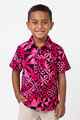 Tribal Origin Boys Bula Shirt- Masi 