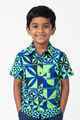 Tribal Origin Boys Bula Shirt- Masi 