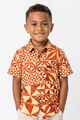 Tribal Origin Boys Bula Shirt- Masi 