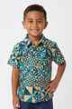 Tribal Origin Boys Bula Shirt- Masi 