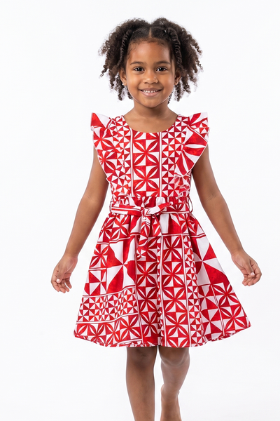 Tribal Origin Girls Fay Dress- Masi