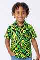 Tribal Origin Boys Bula Shirts- Kapa