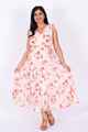 Nifty Soul Ruffled Hem Dress 