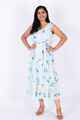 Nifty Soul Ruffled Hem Dress 