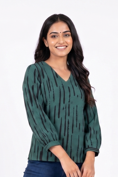 Nifty Soul V Neck Top 