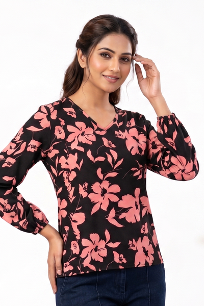 Nifty Soul V Neck L/S Top