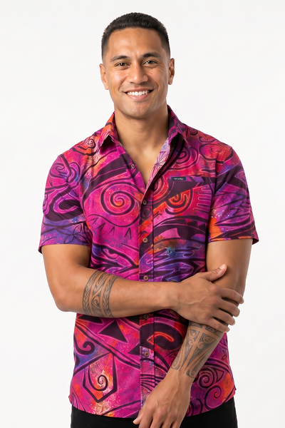 Akamu Mens Shirt Koroi