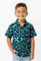 Tribal Origin Boys Bula Shirt- Senikau 