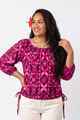 Tribal Origin Tie Waist Vale Top - Senikau