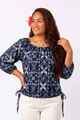 Tribal Origin Tie Waist Vale Top - Senikau