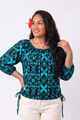 Tribal Origin Tie Waist Vale Top - Senikau