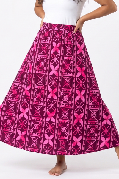Tribal Origin Vale A line Maxi Flare Skirt - Senikau