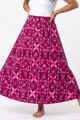 Tribal Origin Vale A line Maxi Flare Skirt - Senikau