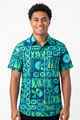 Tribal Origin Mens Bula Shirt- Tapa