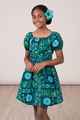 Tribal Origin Girls Mylie Dress- Tapa