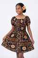 Tribal Origin Girls Mylie Dress- Tapa