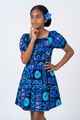 Tribal Origin Girls Mylie Dress- Tapa