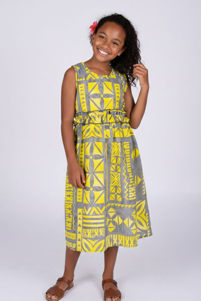 Akamu Girls Maline Dress- Kavala