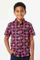 Tribal Origin Boys Bula Shirts- Siapo