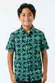 Tribal Origin Boys Bula Shirts- Siapo