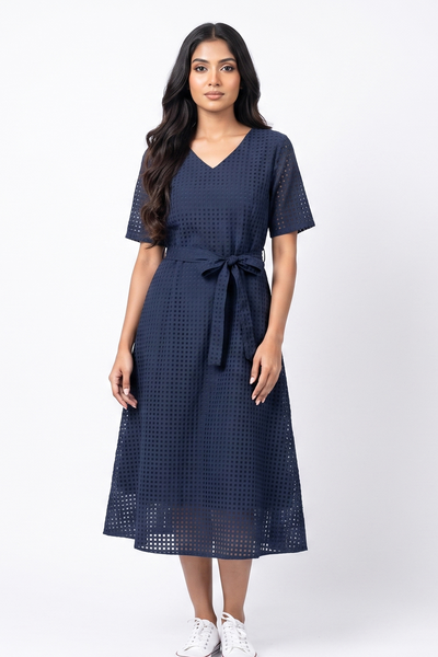Nifty Soul V Neck Dress 