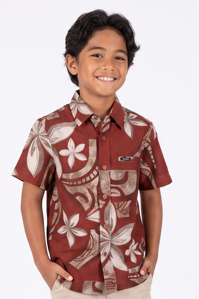 Akamu Boys Shirt- Kalani