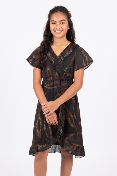 Akamu Girls Aviva Dress- Raro