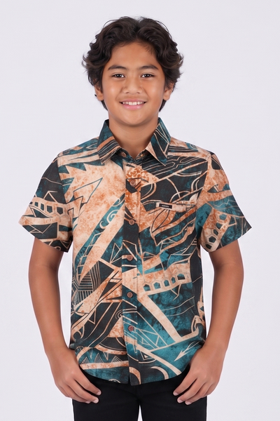 Akamu Boys Shirt - Seki