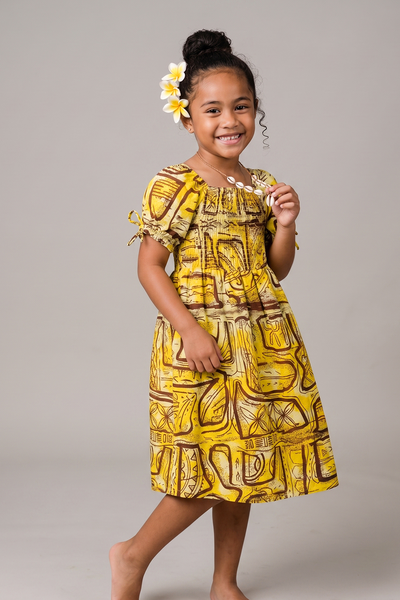Akamu Girls Charlotte Dress-Farasiko