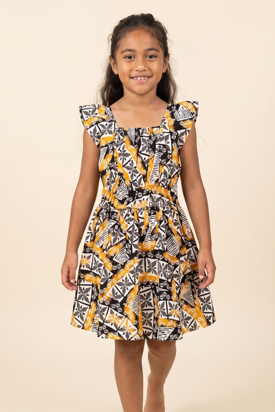 Tribal Origin Girls Lucy Dress- Siale