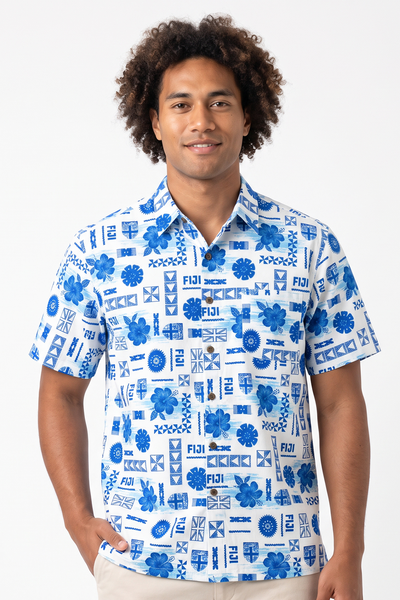 Fiji Day Mens Bula Shirt - For Fiji
