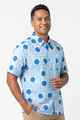 Fiji Day Mens Bula Shirt - Banner Blue