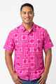 Fiji Day Mens Bula Shirt - Banner Blue