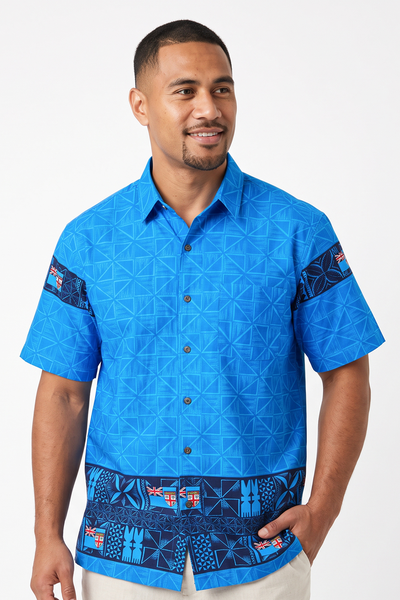 Fiji Day Mens Bula Shirt - For Fiji