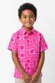Fiji Day Boys Bula Shirt - Banner Blue