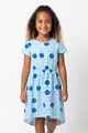 Fiji Day Girls Maddie Dress- Banner Blue