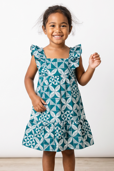 Tribal Origin Girls Dally Dress- Seini