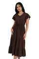 Nifty Soul Ruffled Hem Dress