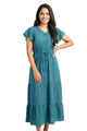 Nifty Soul Ruffled Hem Dress